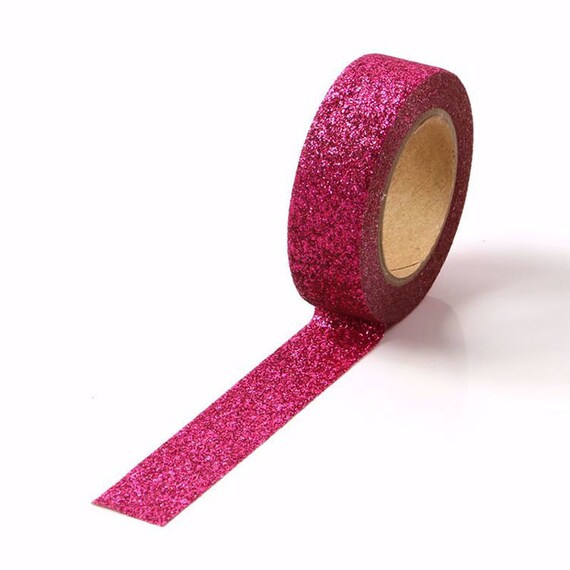 Glitter Sparkle Washi Tape Decorative Craft Self Adhesive