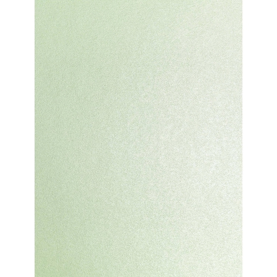 Mint Green Pearlescent Cardstock: A4 Shimmer Paper, 290gsm (Pack of 10)