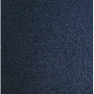 Marine Kings Blue parelmoer glans majestueus dubbelzijdig decoratieve A4-kaart 290 g/m² omslag x 10 vellen