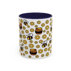 Keramiktasse, niedliche Bienenbecher, Honigbienen-Kaffeetasse, summende Bienen-Teetasse, entzückendes Insekten-Trinkgeschirr, Bienenliebhaber-Geschenk, Imkergeschenk