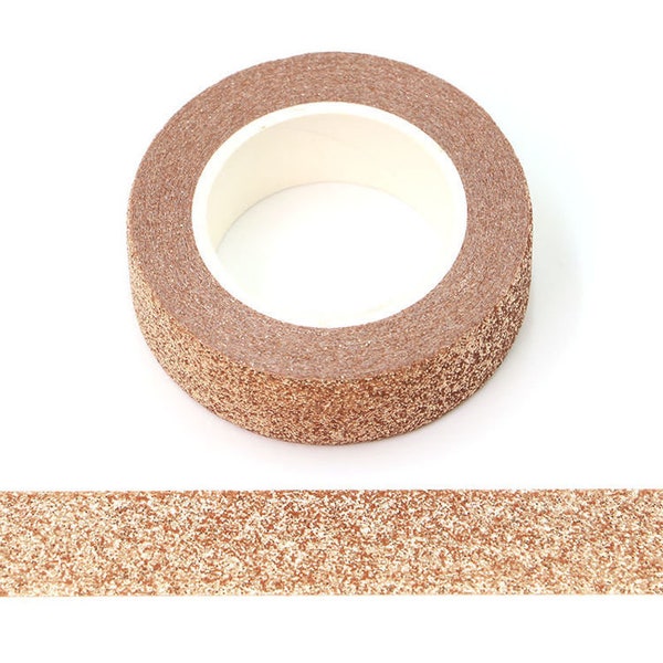 Rose Gold Glitter Washi Tape Qualität Masking Tape Handwerk Umweltfreundlich Bullet Journal