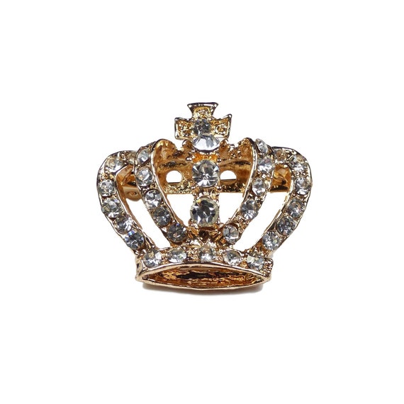 crown brooch pin