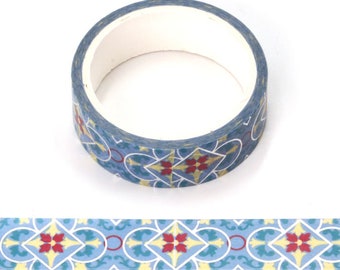 Christmas Silver Foil Washi Tape - Eco Friendly Decorative Masking Tape - Ideal for Scrapbooking, Crafts, and Card Making