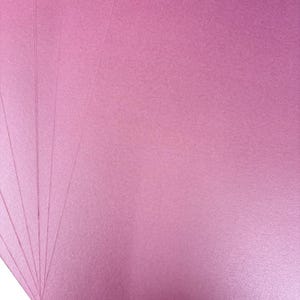 A4 Card, Rose Mauve Pearlescent Shimmer Cardstock | Double-Sided 300Gsm | Pack Of 10, 210×297Mm image 3