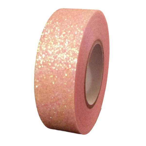 Irisierendes Pink Glitter Sparkle Washi Tape UK Qualität Masking Tape Handwerk Umweltfreundlich Bullet Journal