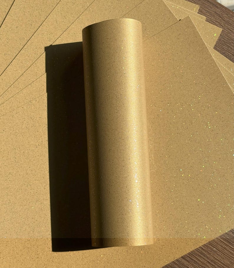 10 Sheets A4 Card Harvest Gold Iridescent Sparkle Card Quality 300gsm / 110lb Cover Crafts image 5