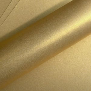 Gold Pearlescent Scrapbook Paper 12x12 10 Sheets | Double Sided Shimmer Cardstock for Scrapbooking, Card Making & Crafts image 4