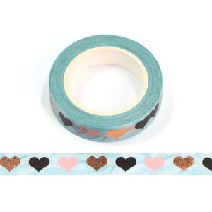 Buntes Washi Tape 10mm x 10m Bullet Journal