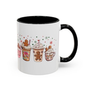Lebkuchen-Weihnachtskaffeetasse: Festliches Feiertags-Trinkgeschirr