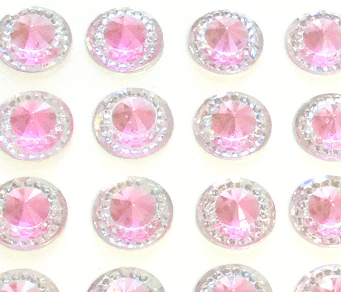 Crystal Stickers Acrylic Flatback Rhinestone Self Adhesive Diamond Gems  Child