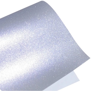 10 vellen zelfklevend glittervinyl permanente overlay-vellen 12 x 12 inch laminaatstickers