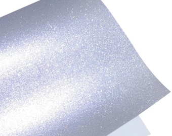 Glitter Vinyl Sheets: Self Adhesive Permanent Overlay (10, 12"x12")