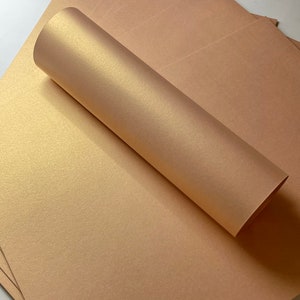 10 vellen A4 zandbrons goud glans parelmoer kaart Dubbelzijdige kwaliteit 300 gsm omslagkaart voor ambachten Kaarten maken