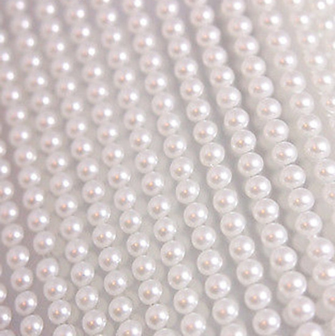 3mm rocailles wit 10 gram /- 300 - Kralenwinkel Albertien