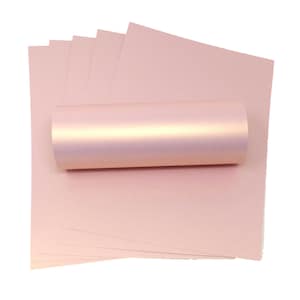 10 Blatt A4 Rosegold Rosa mit Gold Schimmer Perlglanz Karte doppelseitig 300gsm / 110lb Cover