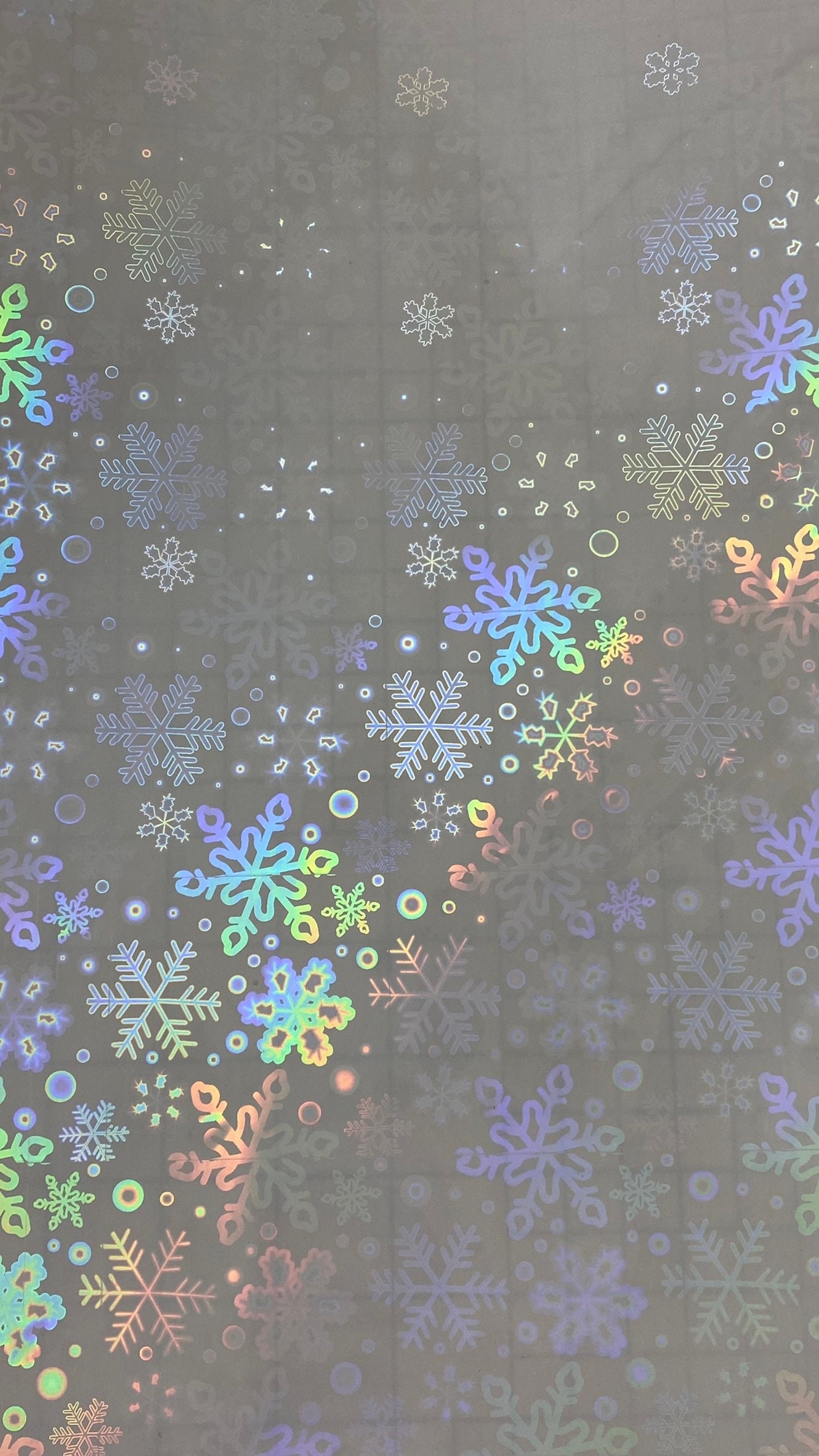 Syntego Snowflake Stickers Sparkly Resin Rhinestone Self Adhesive