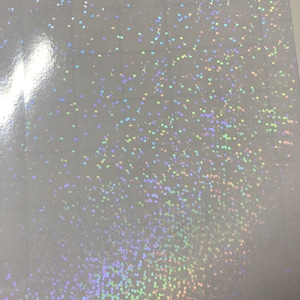 10 vellen zelfklevende glitter transparant holografische vinyl overlay vellen stickers