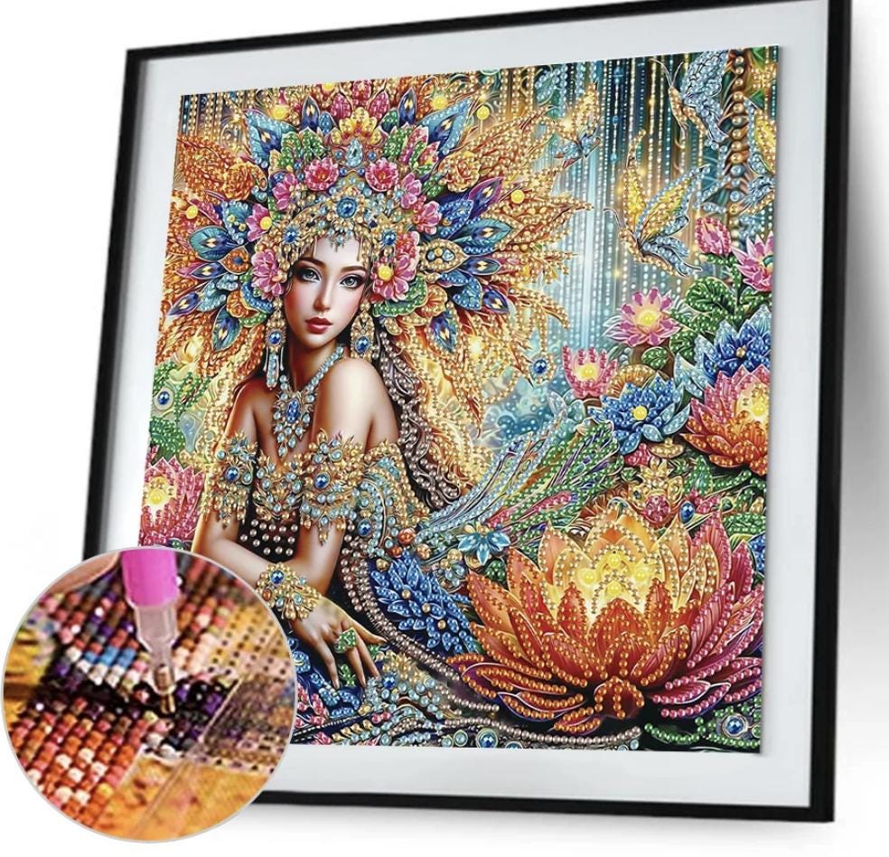 Diamond Painting Grande Luna | Grandi Dimensioni – Diamond Painting Italia