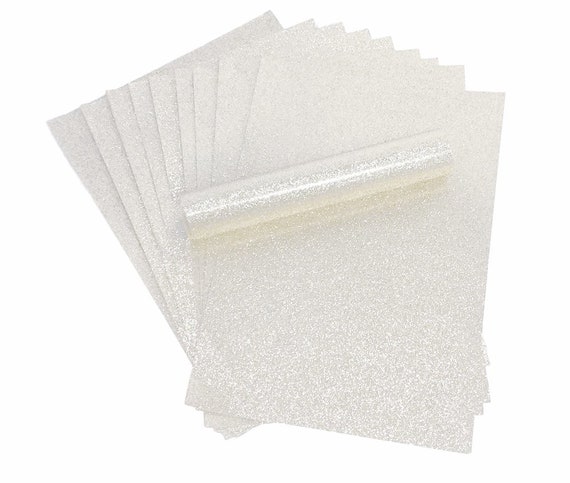 Sparkling Iridescent Glitter Card Pack - Perfect for Card Making and Scrapbooking - 10 Sheets of High Quality 250gsm Cover Card