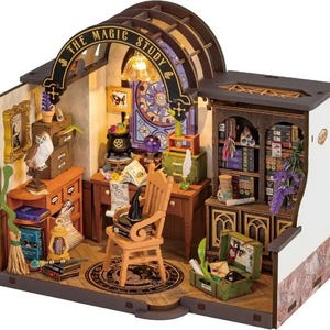 Rolife The Magic Study DIY Miniature House Kit - Fairy Room Decor