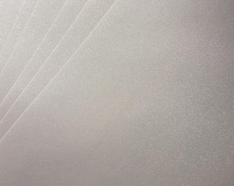 Pale Pink Sparkle Paper, A4 Gmund Quality, 130gsm (20 Sheets)