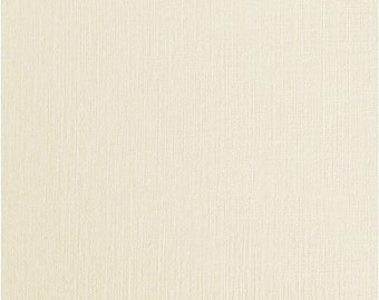 10 Sheets 12"x12" Ivory Linen Textured Paper 250gsm | Card Making & Scrapbook Craft Paper