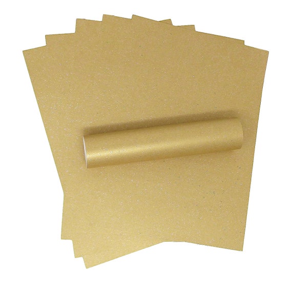 Papel Brillante Dorado Syntego A4 Para Manualidades – 10 Hojas Con Efecto Iridiscente, 120 G/m², Ideal Para Tarjetas Navideñas Y Proyectos DIY