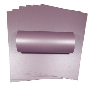 10 Seiten A4 Flieder Schimmer Perlglanz doppelseitig Karte Qualität 300gsm