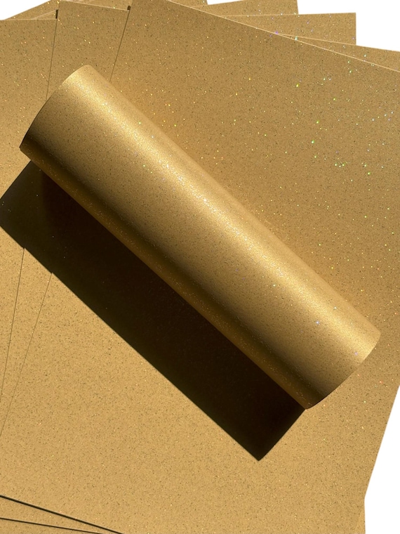 10 Sheets A4 Card Harvest Gold Iridescent Sparkle Card Quality 300gsm / 110lb Cover Crafts