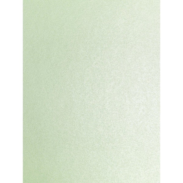 10 x A4 Fresh Mint Green Peregrina Majestic Pearlescent Shimmer Double Sided Paper 120gsm / 81lb Text Suitable for Inkjet and Laser Printers