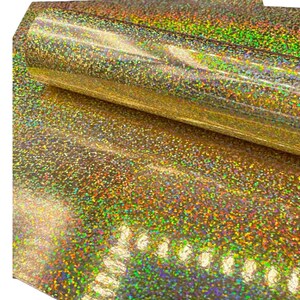 Holographic Confetti Cardstock: Gold A4, 240gsm - 5 Sheets image 2