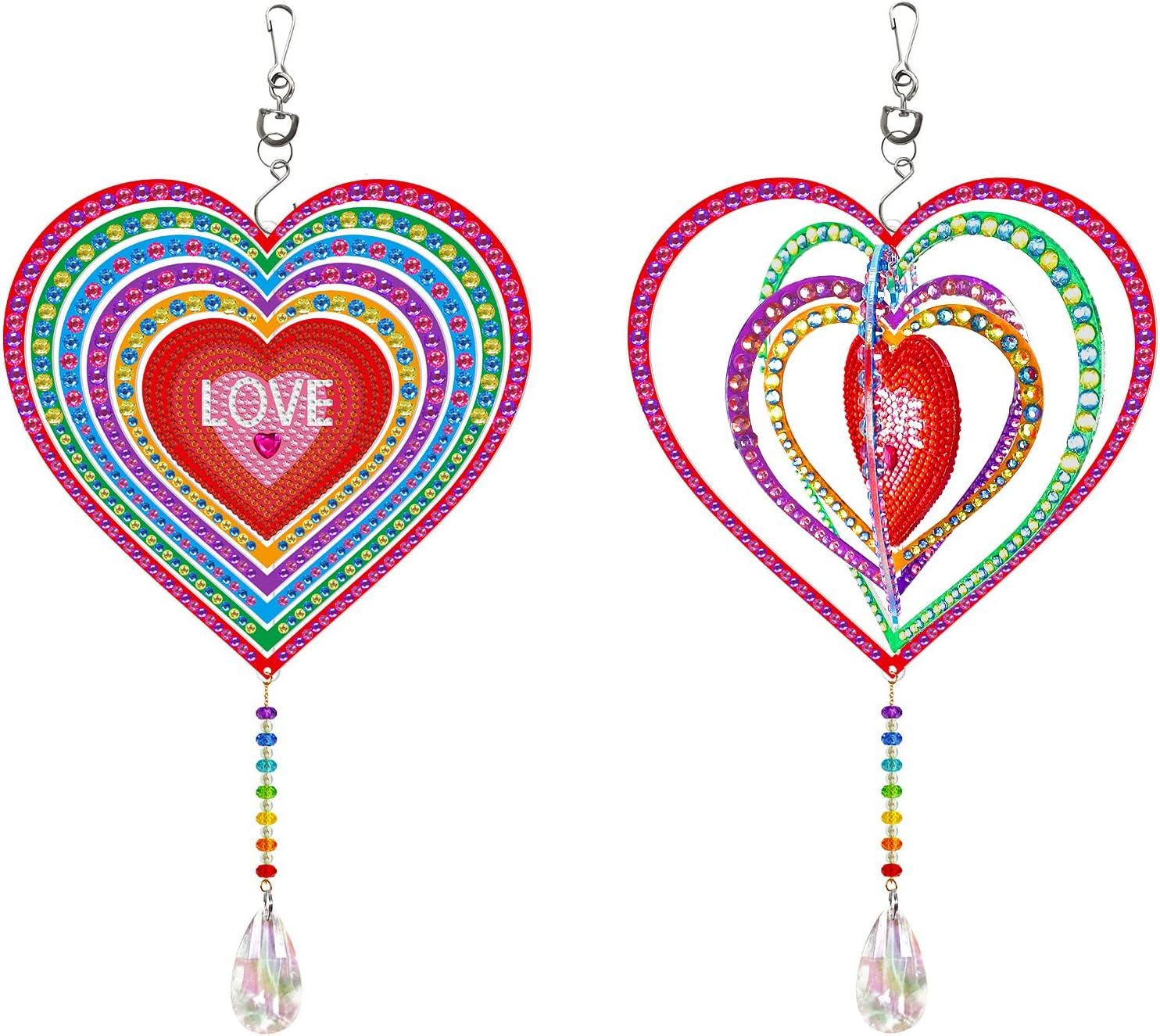 【DISCERNMENT】HAND-MADE heart painting knit CROSSROAD HEART - Original Painting – Shop Britto