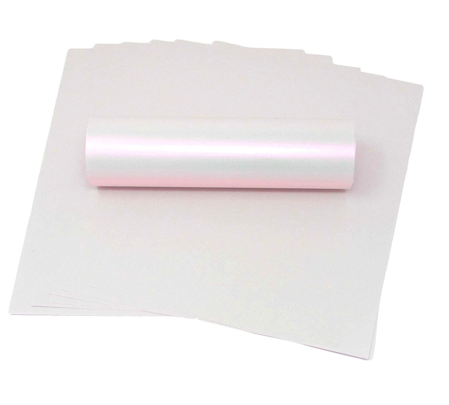 Papier ivoire A4 100 gr/m² nacré rose brillant adapté aux imprimantes à jet  d'encre et laser : : Fournitures de bureau