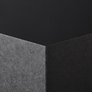 Estratto Estratto Carta Nera Pece Contiene Tazze da Caffè Riciclate 130gsm 10 Fogli