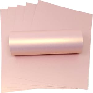 Syntego A4 Papier Rose Gold Perlglanz Schimmer Dekorativ 120gsm/ 32lb Bond doppelseitiges Papier (20)
