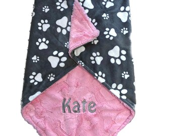 girl dog blankets