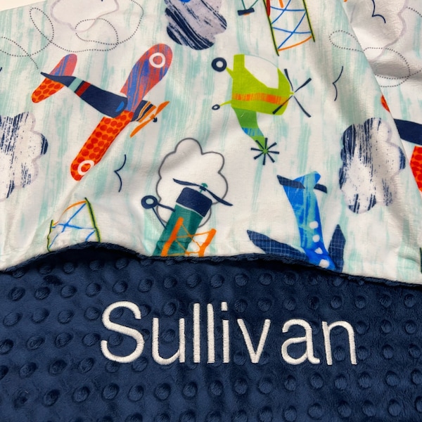 Airplane Blanket Etsy