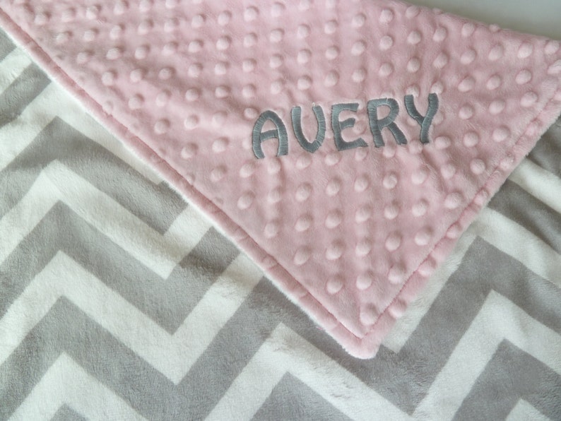 Personalized Baby Blanket or Lovey Baby Girl or Boy blanket Etsy
