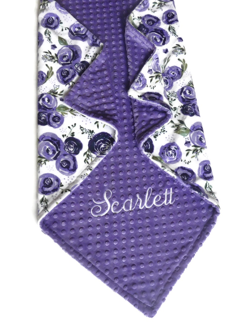 Personalized Baby Blanket or Lovey Personalized Minky Baby Etsy