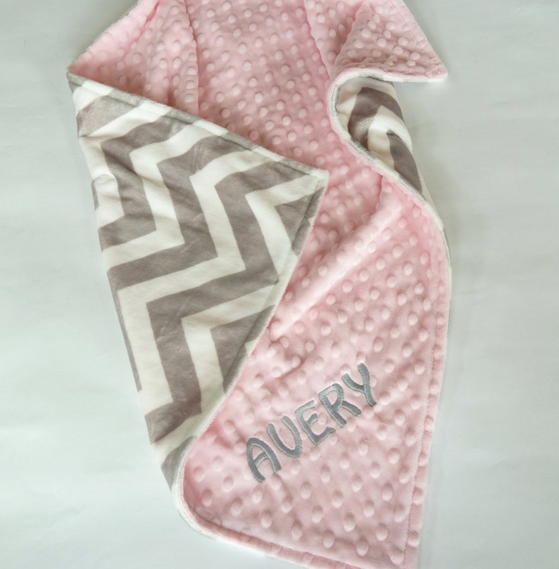 Personalized Baby Blanket or Lovey Baby Girl or Boy blanket Etsy