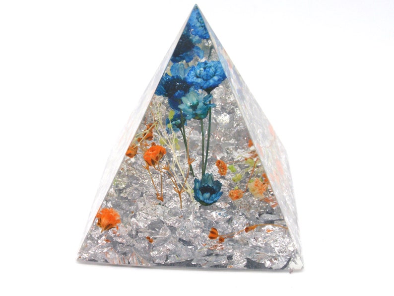 Real Flower Resin Paperweight Keepsake Home Offfice Desk Etsy