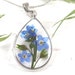 see more listings in the Real Flowers Necklaces section