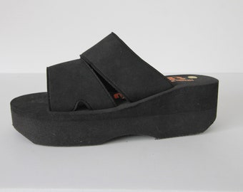 platform sandals foam