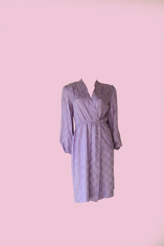 Lovely 80's Vintage 'Stanley Sherman' Lavender Sil