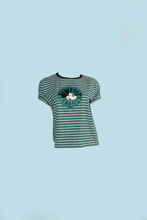back print 90s 90s clothing front print blue and green back print 90s 90s clothing front print blue and green