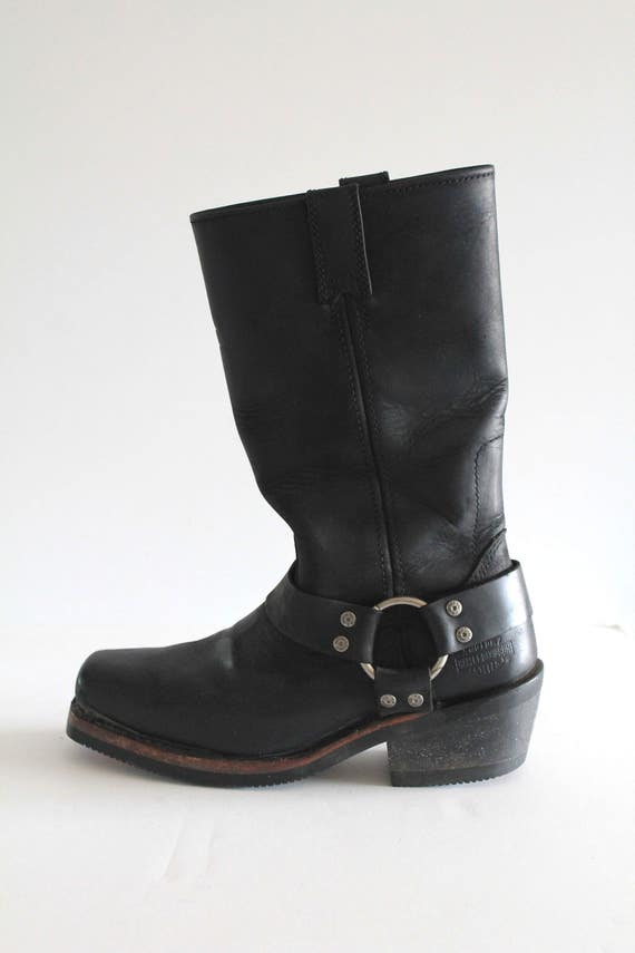 harley davidson square toe boots