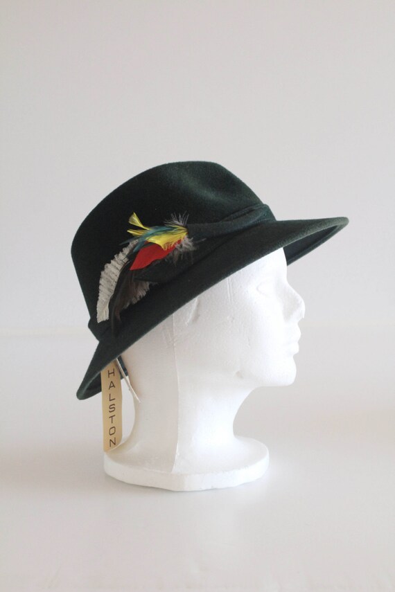 70's Halston Deadstock Emerald Green Saks Fifth Av