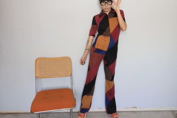 70's Vintage Ken Scott x Nieman Marcus Knit Colorb