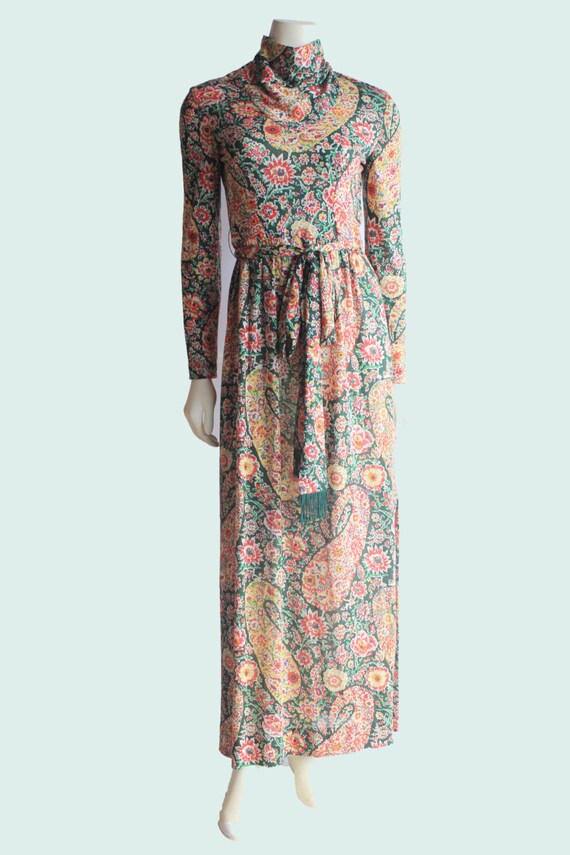 60's Vintage Eleanor Brenner High Neck Long Sleeve