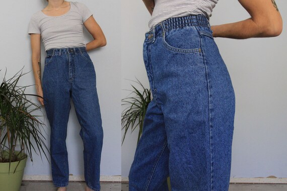 jeans with elastic waistbands